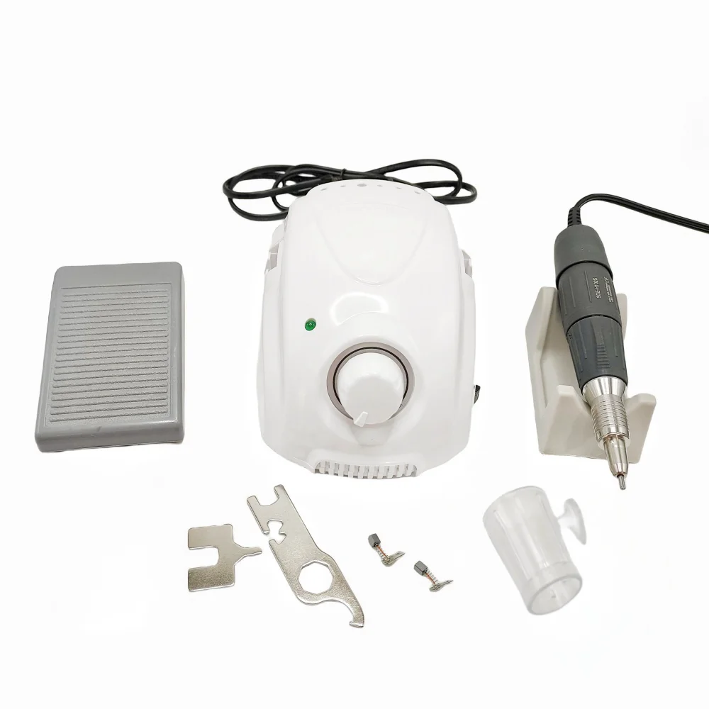 65W 전기 네일 드릴 45000RPM H35SP1 H102S H35LSP 핸들 BT 마라톤 챔피언-3 밀링 커터 페디큐어 매니큐어 기계