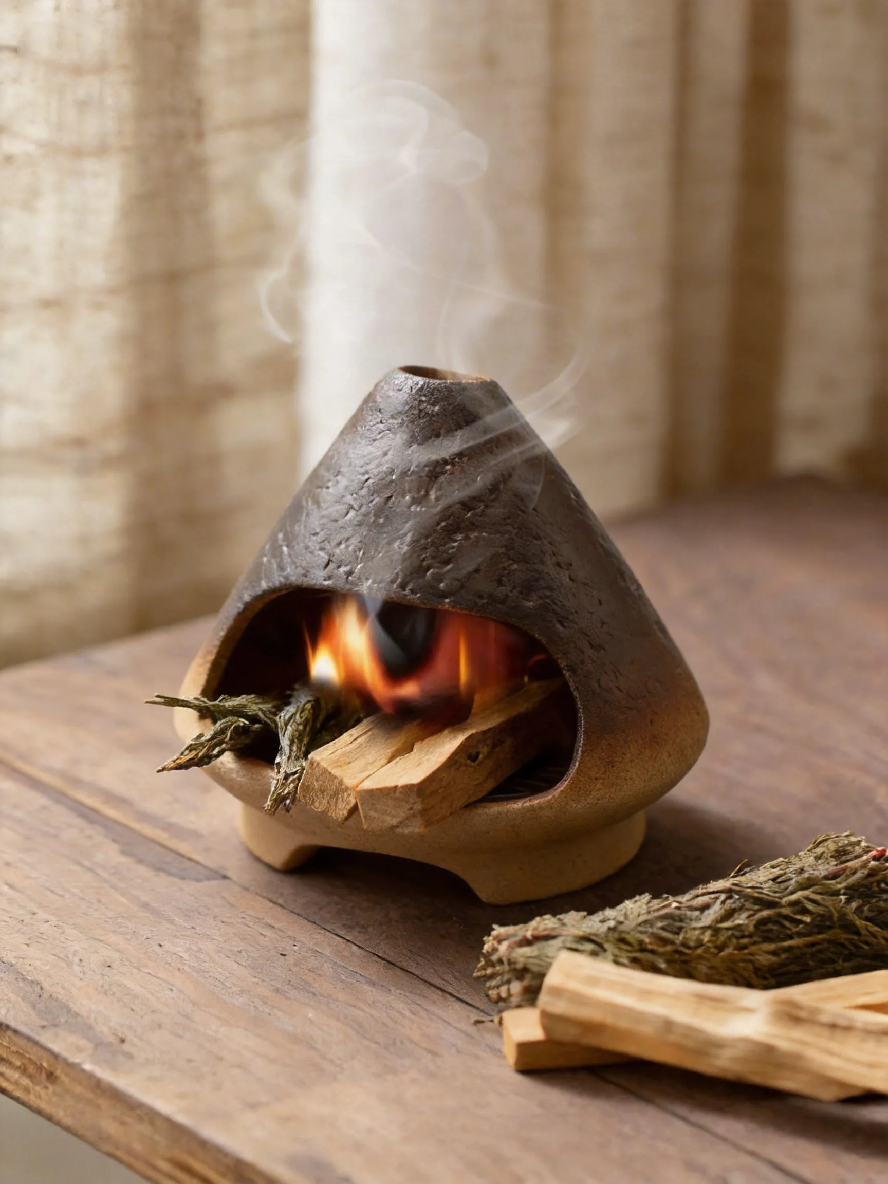 Peru Holy Wood Burn…