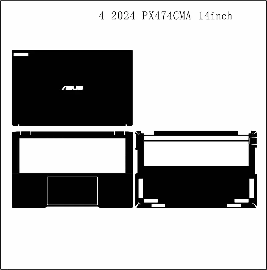 Sticker Skin Cover for ASUS ExpertBook 14 PX474CMA/ Pro14 PX485CMA/6 Pro AI PX485CSA 14 