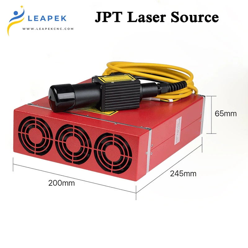 Original JPT Laser Source 20W 30W 50W 60W 100W MOPA Q-switch Fiber Module GQM 1064nm for Fiber Laser Marking Engraving Machine