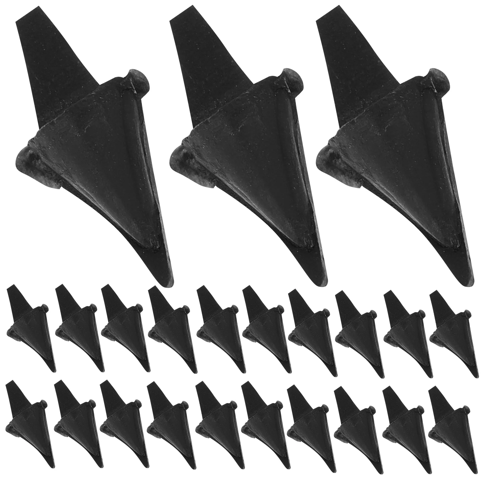 

100 Pcs Baby Little Yellow Chicken Mouth DIY Animal Bird Beak Plastic Safety Duck Bill Carrot Nose