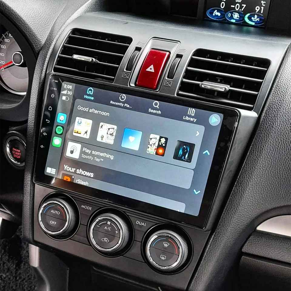 Android 14 Auto Car Radio For Subaru Forester WRX 2012 2013 2015 2017 2018 Auto GPS Navigation Multimedia Video DVD Cassette