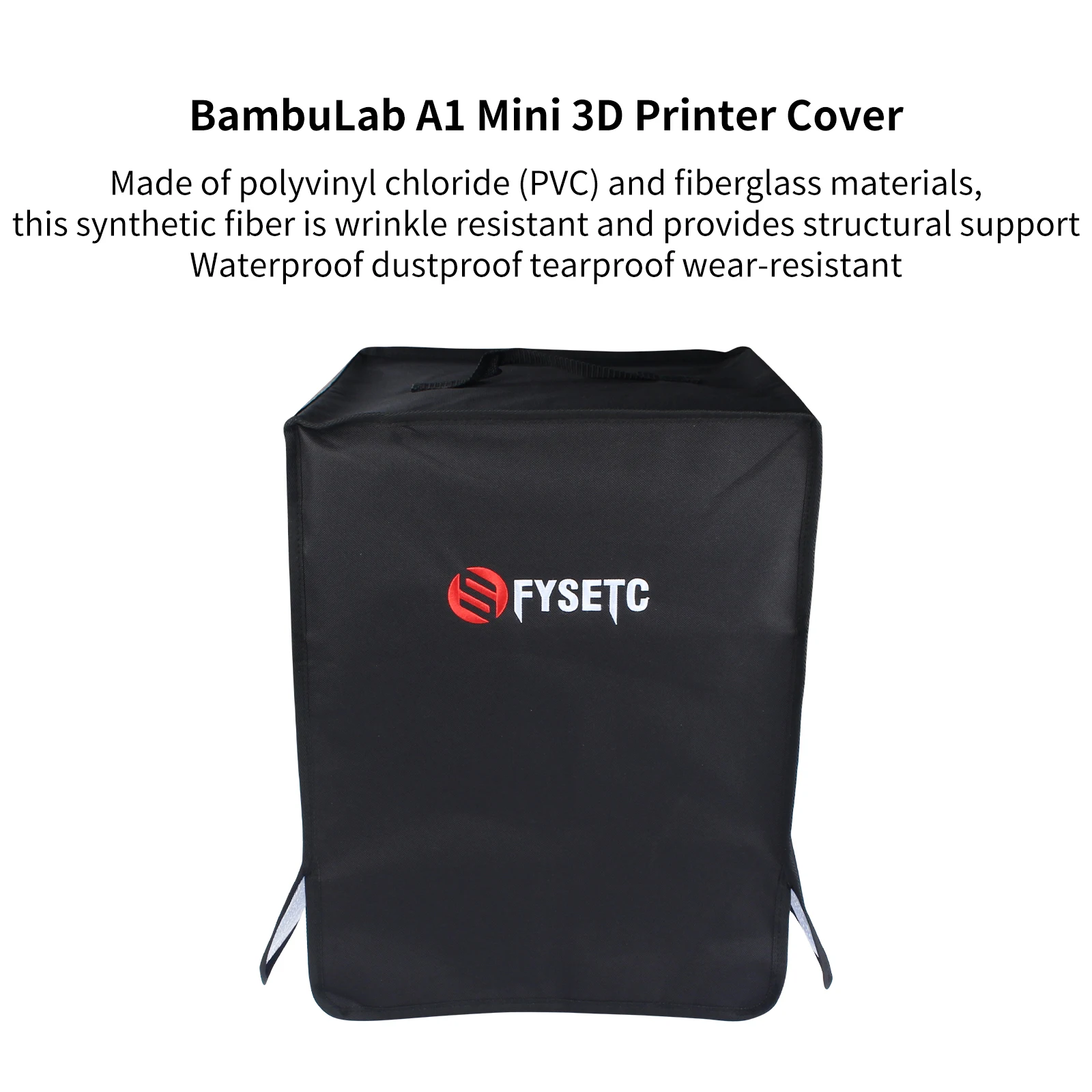 FYSETC 3D-Drucker Staubschutzabdeckung Kompatibel mit Bambu Lab A1 A1 Mini X1 P1 H2D H2C H2S Schützende Staubdichte Abdeckung für 3D-Drucker – Detail 1