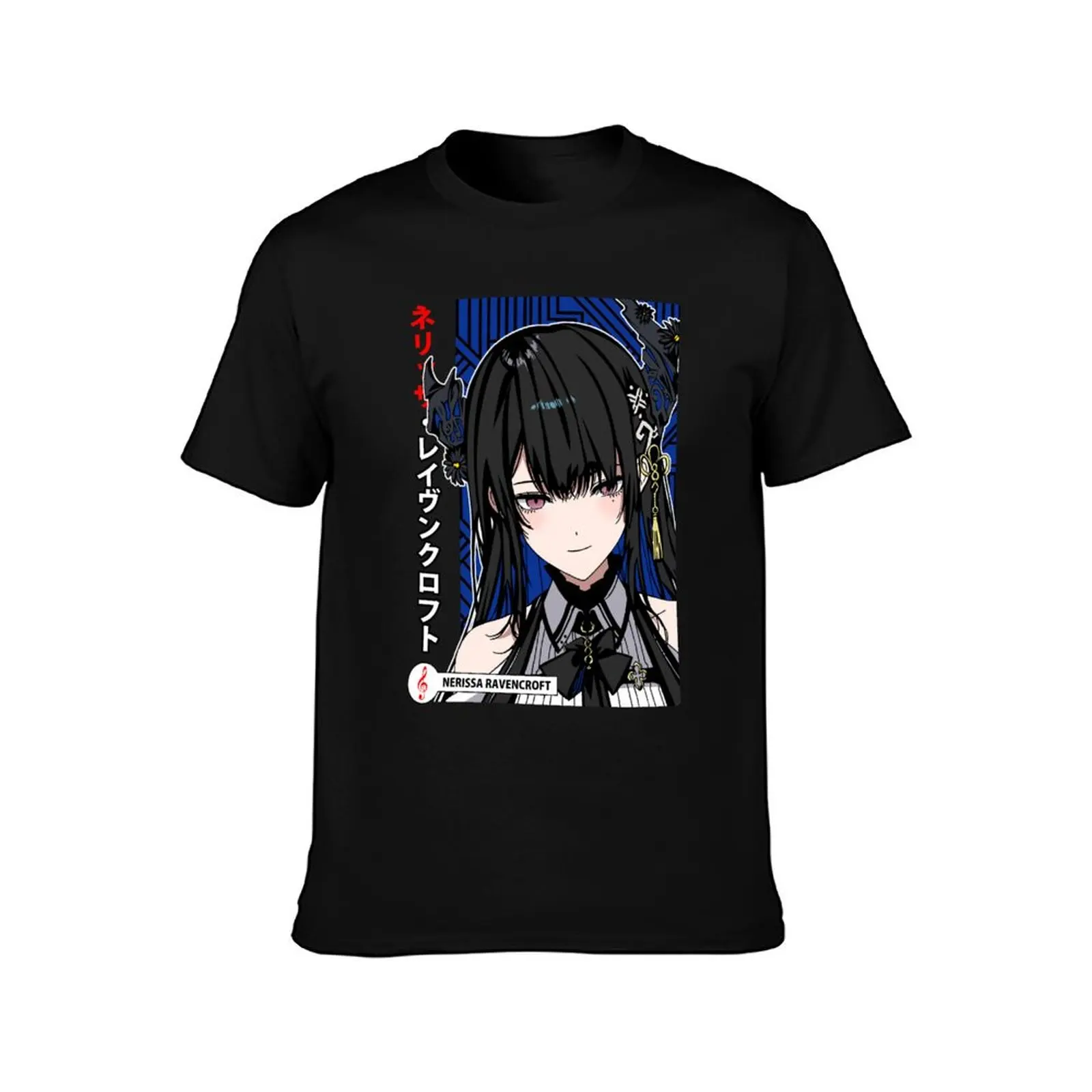 Nerissa Ravencroft Advent T-Shirt oversized vintage graphic tee anime figures mens t shirt graphic