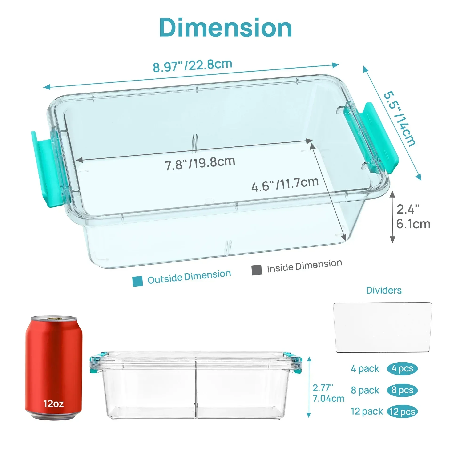 Multifunctional Stationery Organizer Box Kids Paint Brush Crayon Marker Sorter Craft Supply Storage Container