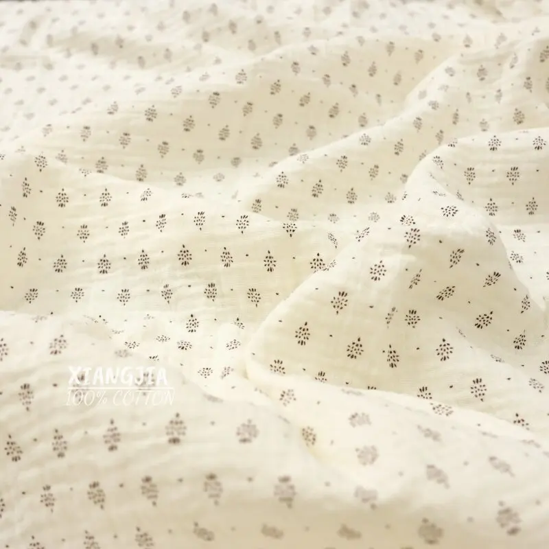 ผ้าฝ้ายลายจุดวินเทจขนาด 135x50 - Vintage Sewing Textile บทวิจารณ์และราคา