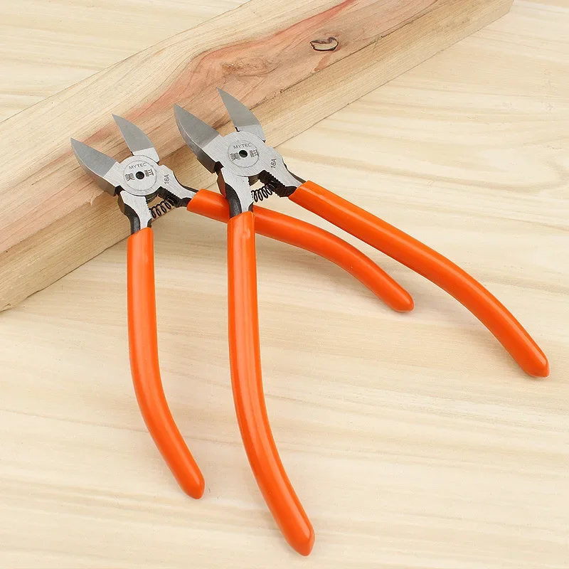 5/6 zoll Diagonal Zangen Multifunktionale Elektrische Draht Kabel Schneider Schneiden Side Snips Flush Nipper Hand Werkzeuge – Detail 3
