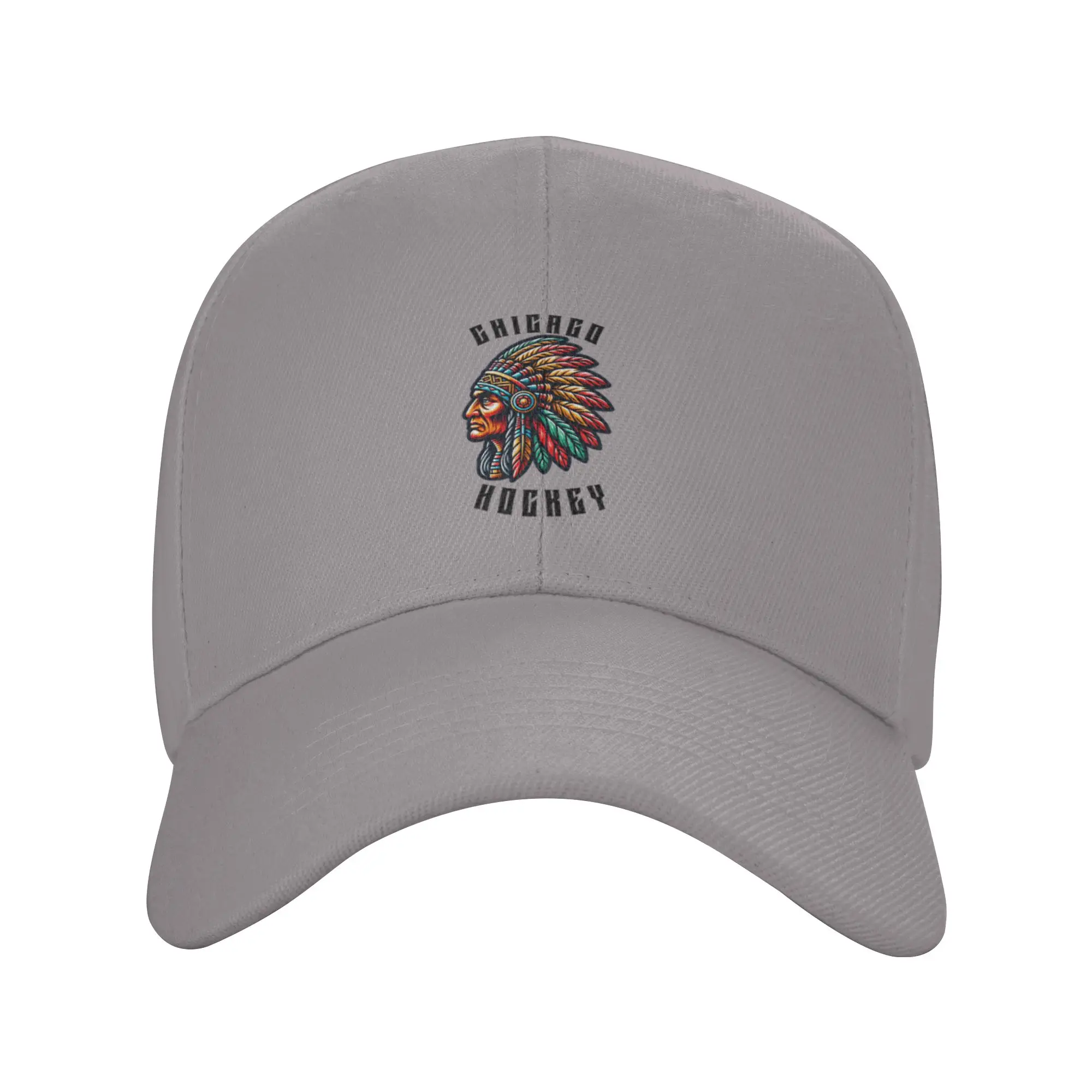Hot Sale Vibrant Tribal-Inspired Headdress Illustration Baseball Cap  Outdoor Accessory Sun Visor  Summer Travel Sun Visor