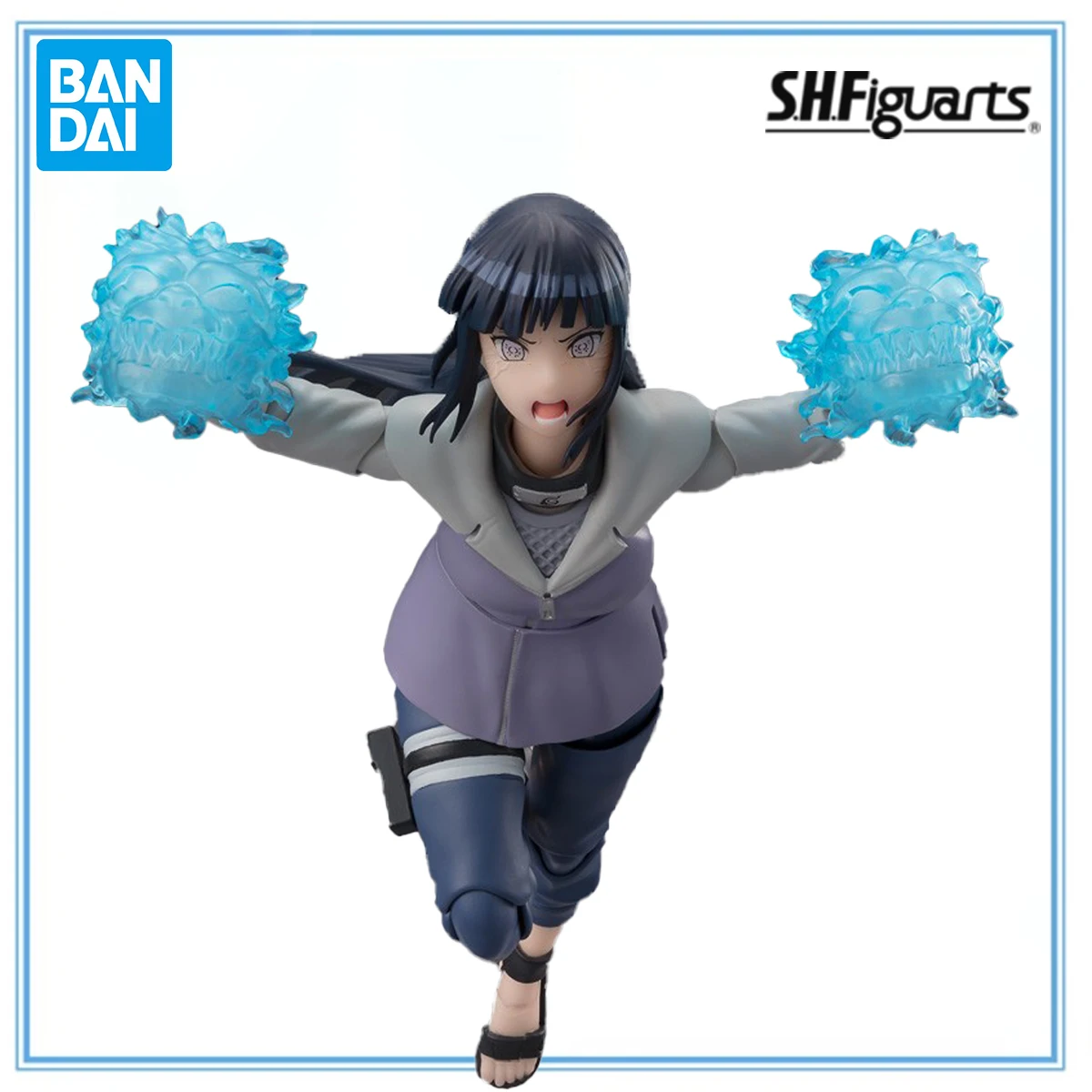 

100% Original Bandai Spirits S.H.Figuarts Naruto Shippuuden Hyuuga Hinata Virtuous Byakugan Action Figure Collection Series