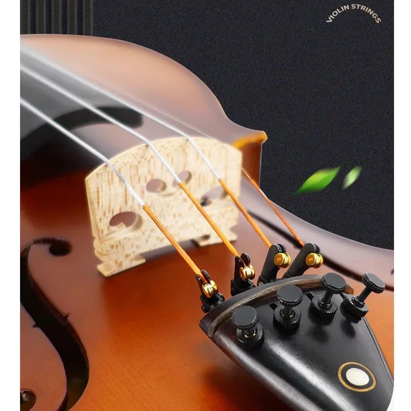 1 Set Alice A713 Nylon Core Violin Strings Alloy Wound Ball End