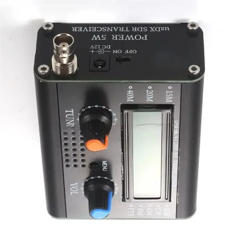 AAAAAUSDX Shortwave Radio 3-band 5W USDDX SDR QRP Transceiver Host and Handheld Microphone