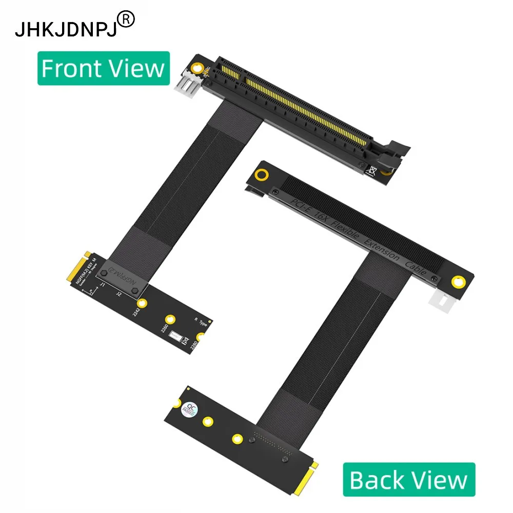 M.2 NGFF Key M to PCI-e 16x Graphics Card Riser Adapter Card, Nvme to PCI-e 16X Extension Cable