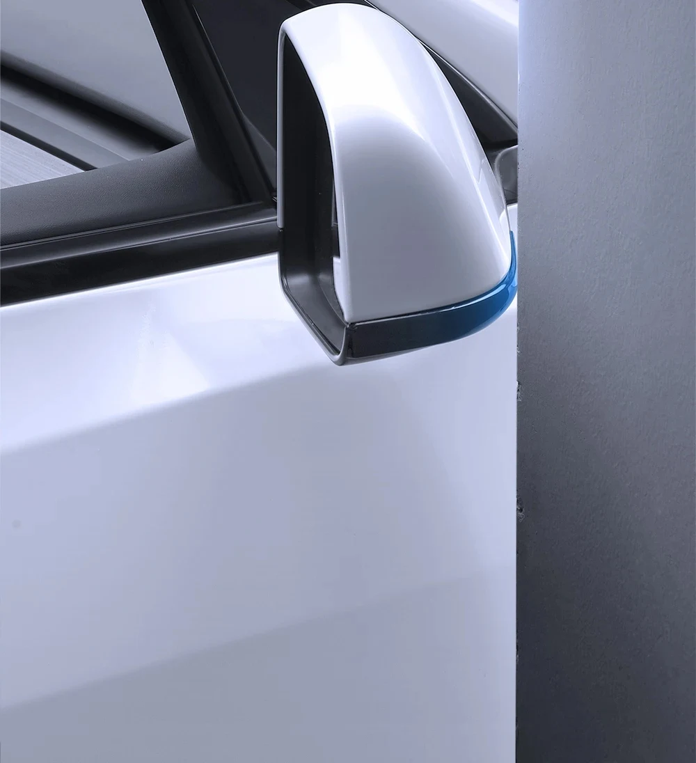 YZ Rückspiegel-Antikollisions-Zierleiste für Tesla Model 3 Highland / Model Y Juniper 2020-2025 Kratzschutz-Aufkleber-Abdeckung – Detail 8