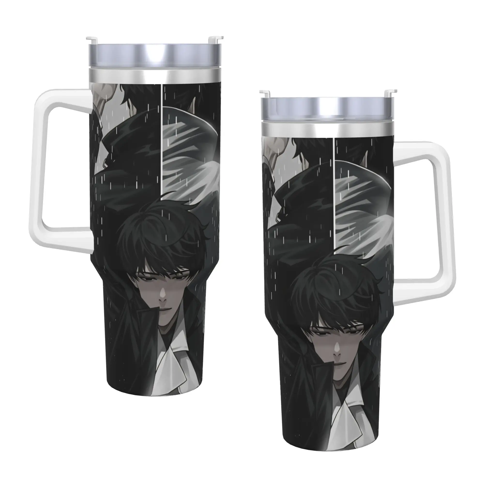 Omniscient Readers Viewpoint Tumbler  Cold Drink Water Bottle Leakproof Stainless Steel Thermal Mug Travelist Mugs Cup