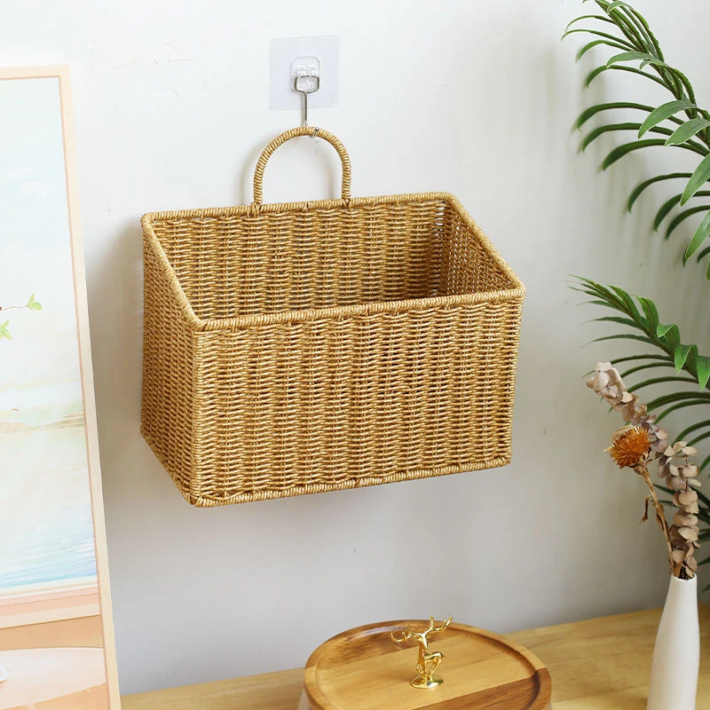 

Wall Storage Basket Kitchen Plastic Item Baskets Modern Living Room Decor Design Storage Basket Creative Accessories Baskets
