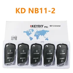 5PCS KD NB11 Multi-functional Universal Remote Key 2 /3 Buttons for KD900+ URG200 KD-X2 NB-Series KEYDIY NB11 NB11-2 NB11-3