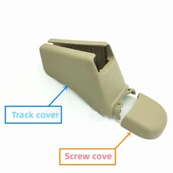 For Honda 8th generation Accord 2008-2013 Seat Track Decorative Panel Sliding Rail Fixed Screw Cover Plate