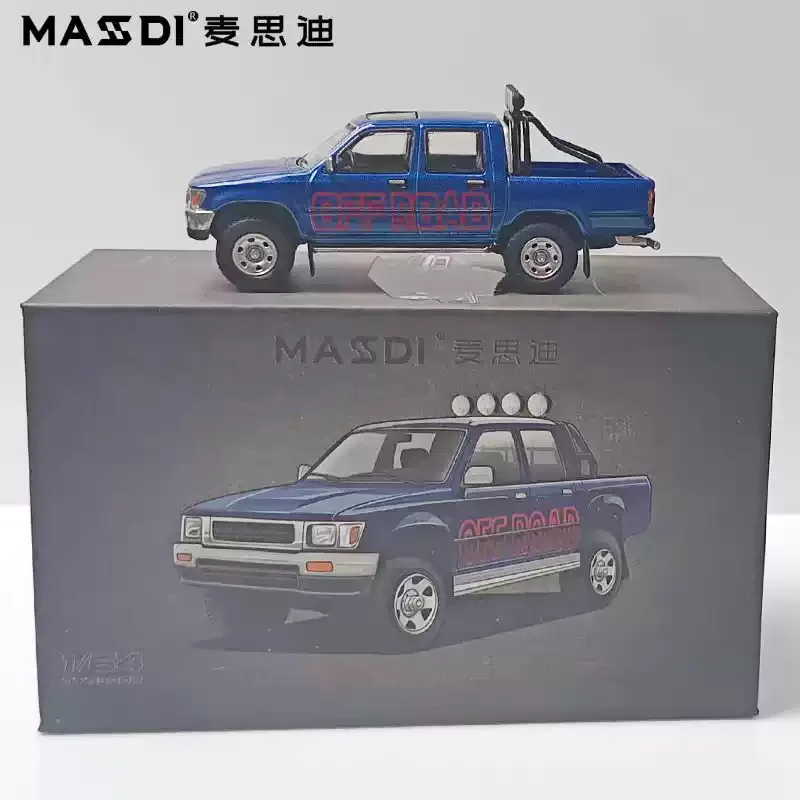 massdi-diecast-modelo-de-caminhonete-hilux-de-tracao-nas-quatro-rodas-em-escala-1-64-veiculo-off-road-de-liga-metalica-modelo-estatico-para-exibicao-colecionavel