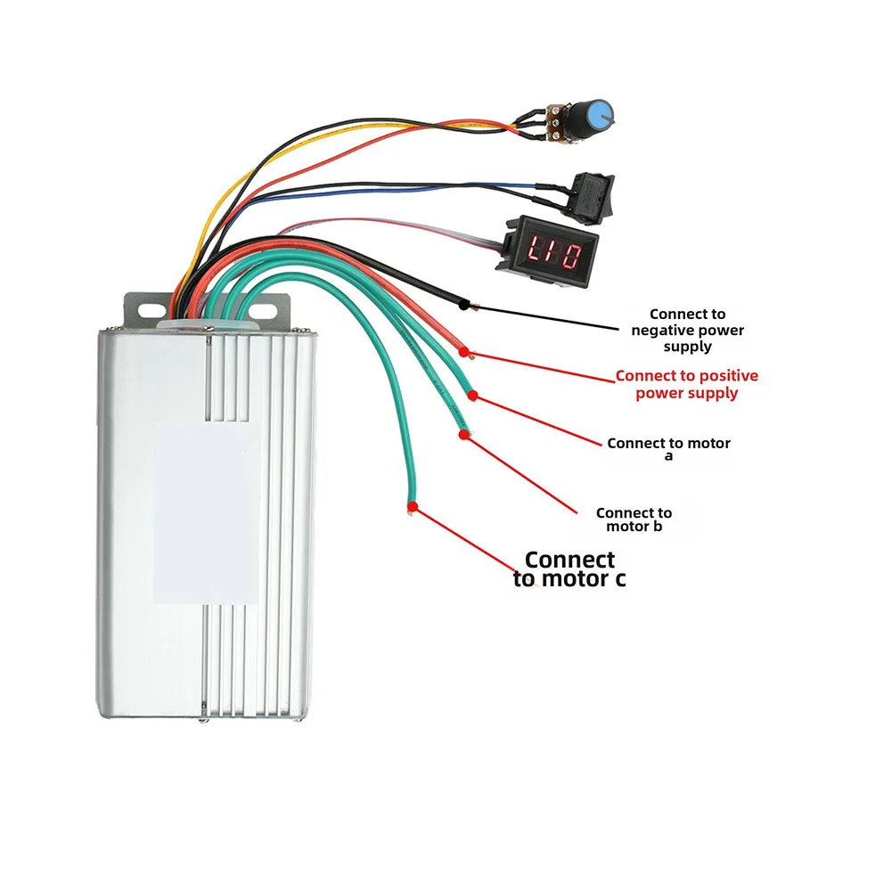 For Electric Vehicle Prototypes Length 150mm * Width 87mm * Thickness 45mm Brushless Motor ESC 30A Brushless Motor Controller