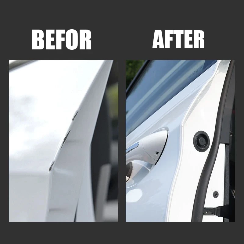 Transparent Car Door Edge Guards Clear Rubber Seal Protector U Shape Edge Trim Car Door Edge Protection For Auto Exterior Parts