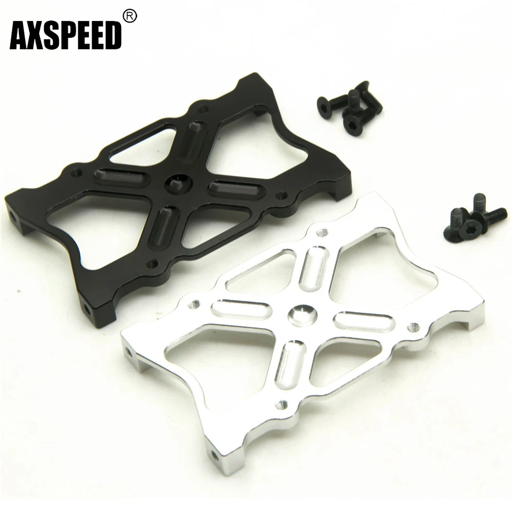 AXSPEED Aluminum Alloy Chassis Brace Beam Mounting Fixed Bracket Plate For Axial SCX10 1/10 RC Remote Control Car Spare Parts