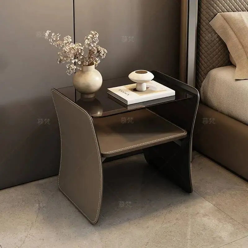 

High-quality Nordic Comfortable Originality Storage Nightstand Drawer Simple Aesthetic Modern Luxury Trendy Bedroom Furniture