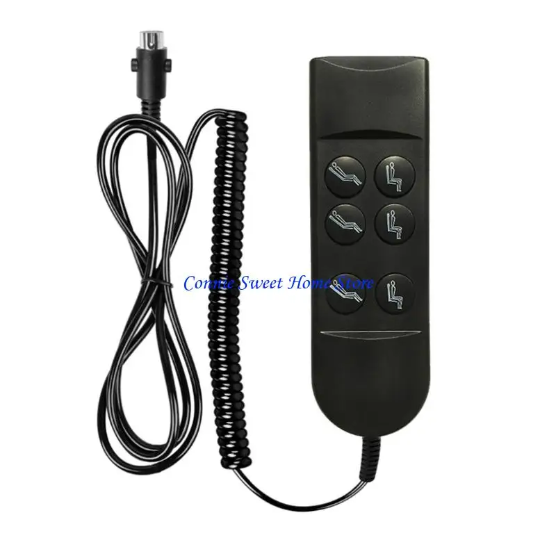 LXAF Electric Recliner Controller Corrax Crand Button Manual Hand Controller 6 Button 5 Pins Doint