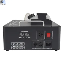 1500W Led Stage Performanc Smoke Machine DMX Vertical Fog Machine Party Nightclub small atmosphere Smoke equipment for Wedding
