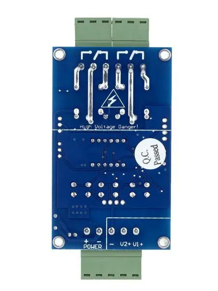 VLC2.0 dual-channel time relay board/trigger 2-channel independent or rotary cycle timing on-off voltage control