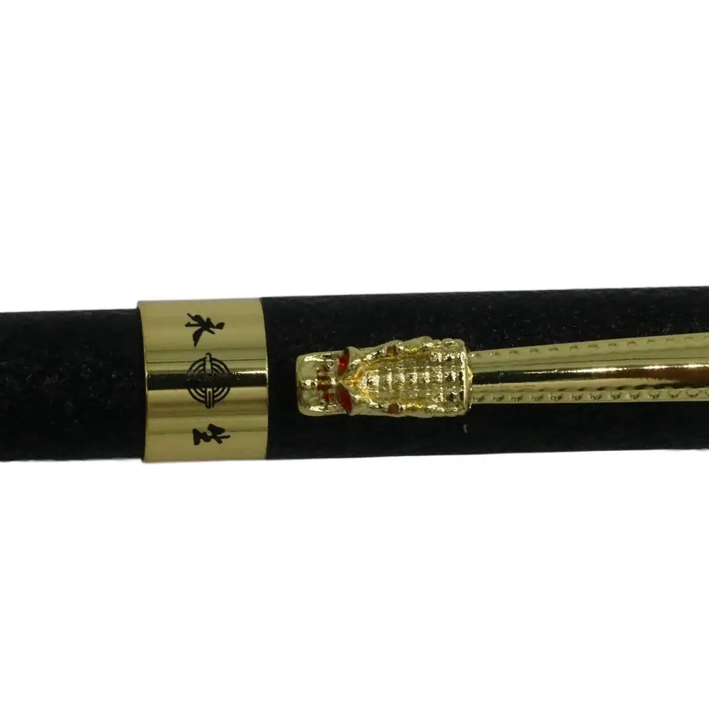 

School Supplies High Quality Student Golden Dragon Frosted Black Luxury Fountain Pen Ink Pen Writing Pen Business Ink Pen