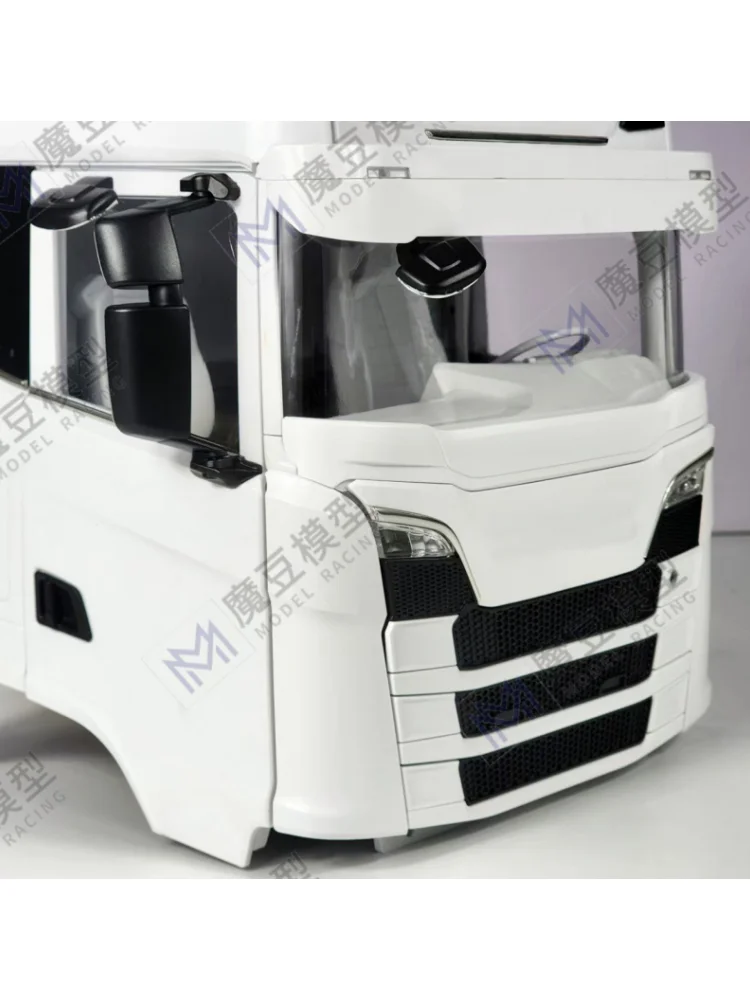 RC 1/14 Windschutzscheiben-Panel für Tamiya Hydraulikbagger Lader Muldenkipper für SCANIA MAN VOLVO Anhänger Kipper DIY-Teile – Detail 2