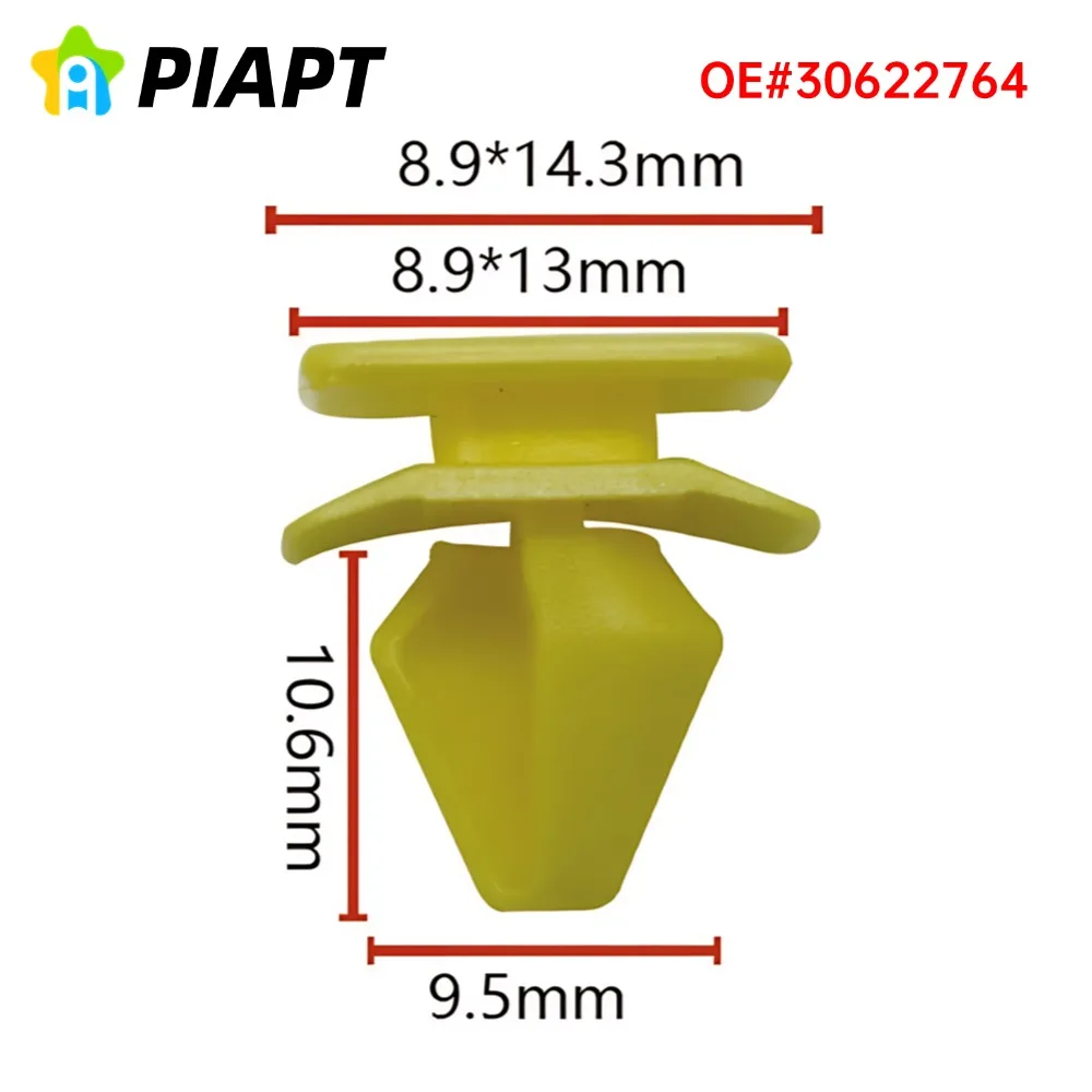 30PCS OE# 30622764 30640897 Front Wheel Arch Flare and Trim Moulding Clips 30622764 For Volvo 30640897 V60 XC60 XC90 2016-On