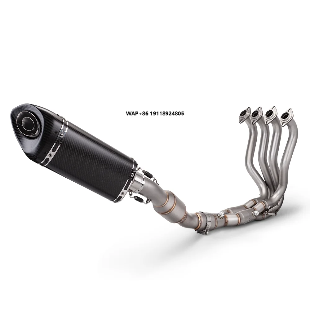

Stainless Steel Full Exhaust System for 2009-2019 ZX6R 636 ZX6R New Condition with Dual Oxygen Sensor