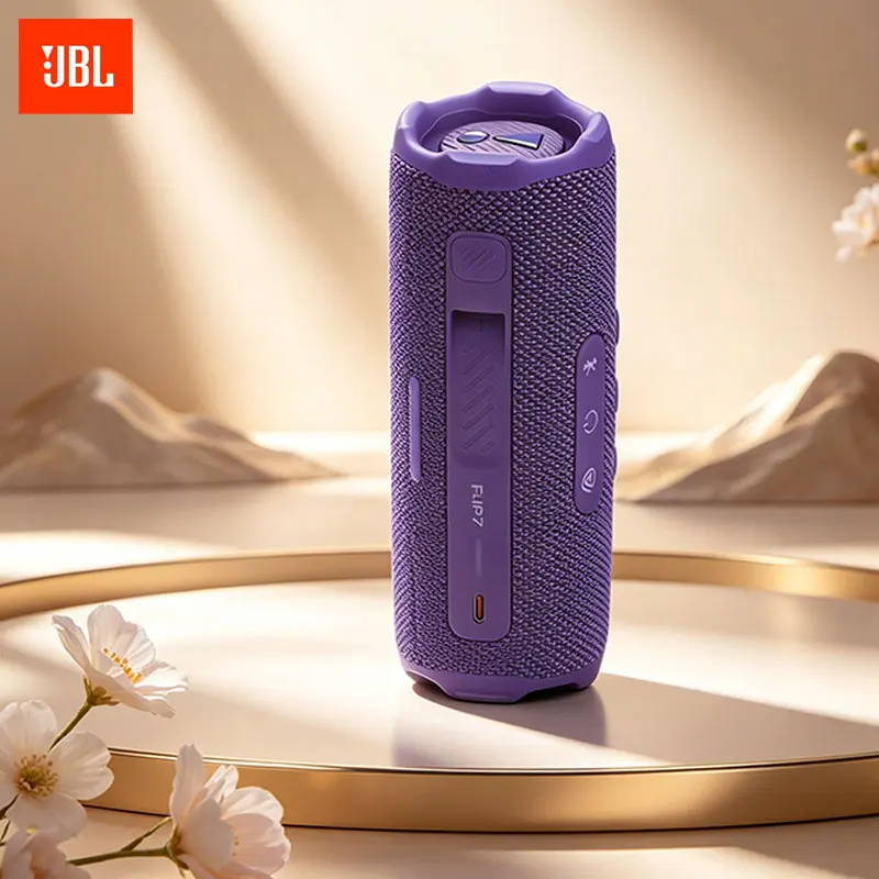 

JBL Flip 7 Exquisite and compact audio system with rich layers. An all-purpose device for casual use and outdoor playback.
