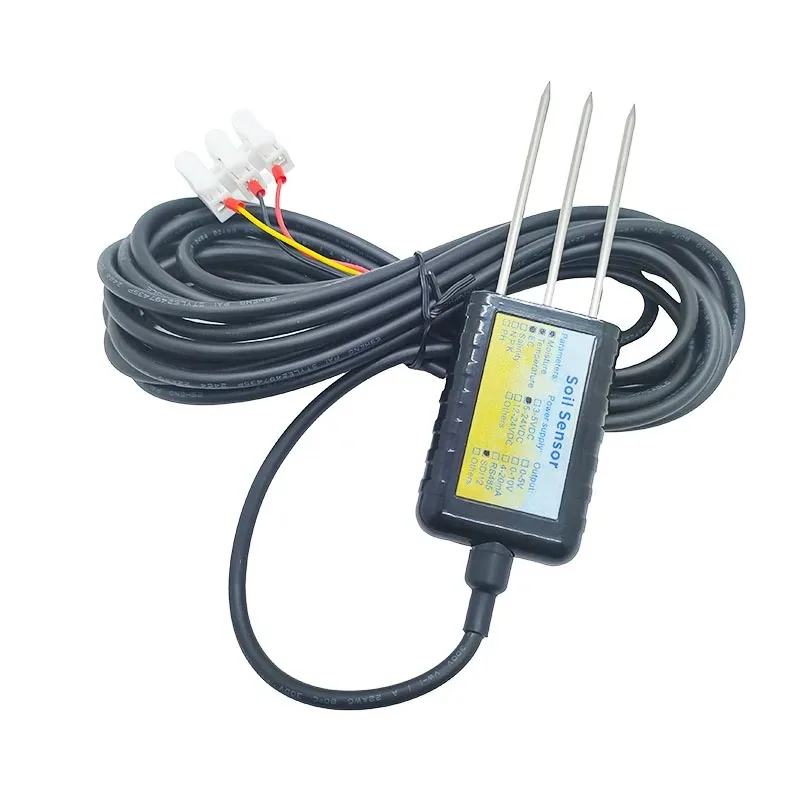 Server Software Lora Lorawan 3 In 1 Soil Temperature Humidity EC Sensor