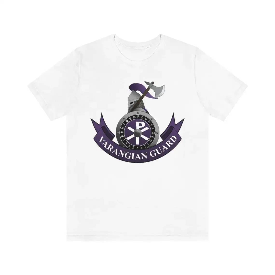 Byzantine Empire Varangian Guard Stylized T-Shirt 100% Cotton O-Neck Summer Short Sleeve Casual Mens T-shirt Size S-3XL