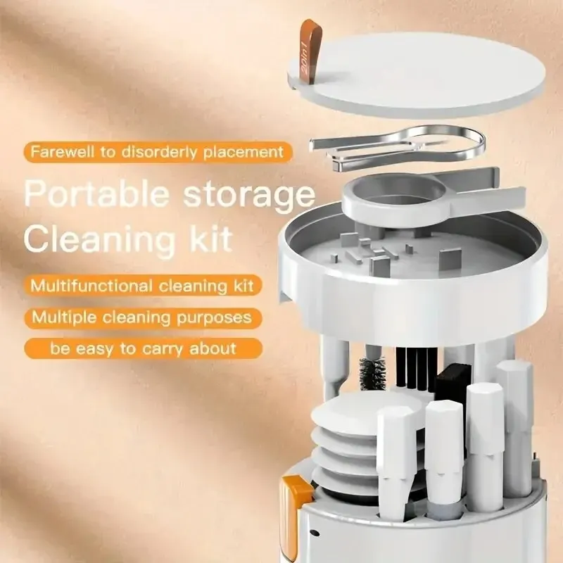 20 In 1 Multi-Functional Digital Camera Headphone For iPhone Samsung Laptop Keyboard Cleaning Tools Set Cleaning Brush Clean Pen