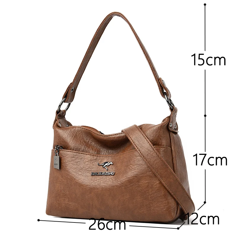 High quality Sheepskin Crossbody Bags for Women 2 shoulder straps Tote Designer lady Shoulder Bags Luxury Leather Messenger Bag