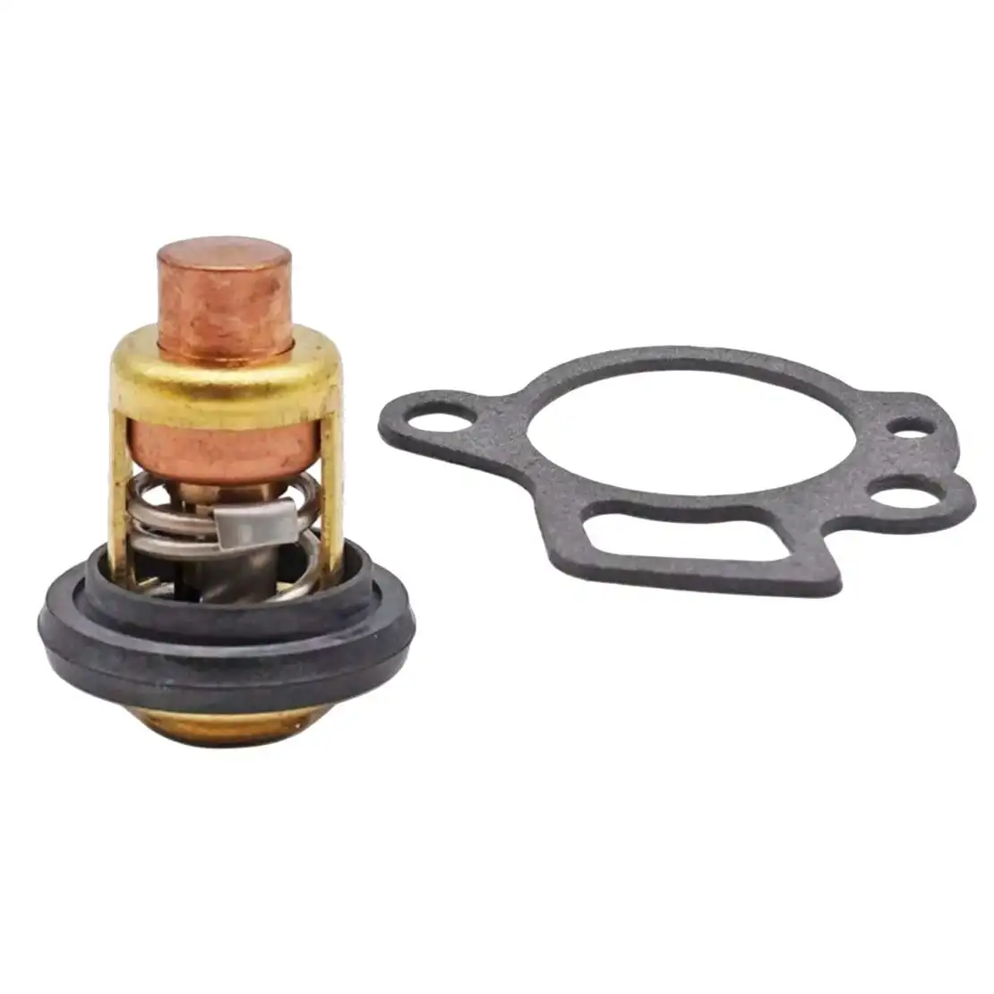 Thermostat With Gasket 66M-12411-00 Fit For Mercury 825212 825212001 855676003 Honda 19300-ZW9-003 Yamaha 6AH-13411 image 5