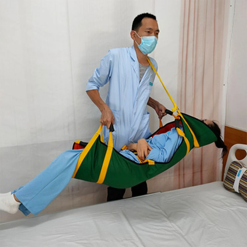 Patient Transfer Belt Mat Disabled Shifting Pad Elderly Transport Carrying Mobile Belt Bedsore Turn Over Lift Movement Shift