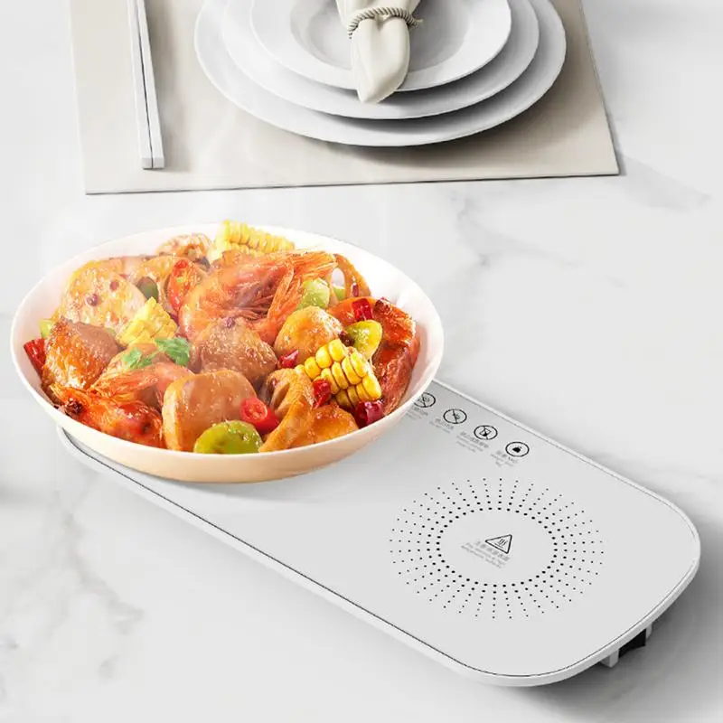 

Multifunctional Intelligent Constant Temperature Food Warming Tray Great Gift Table Heating Plate Insulation Board