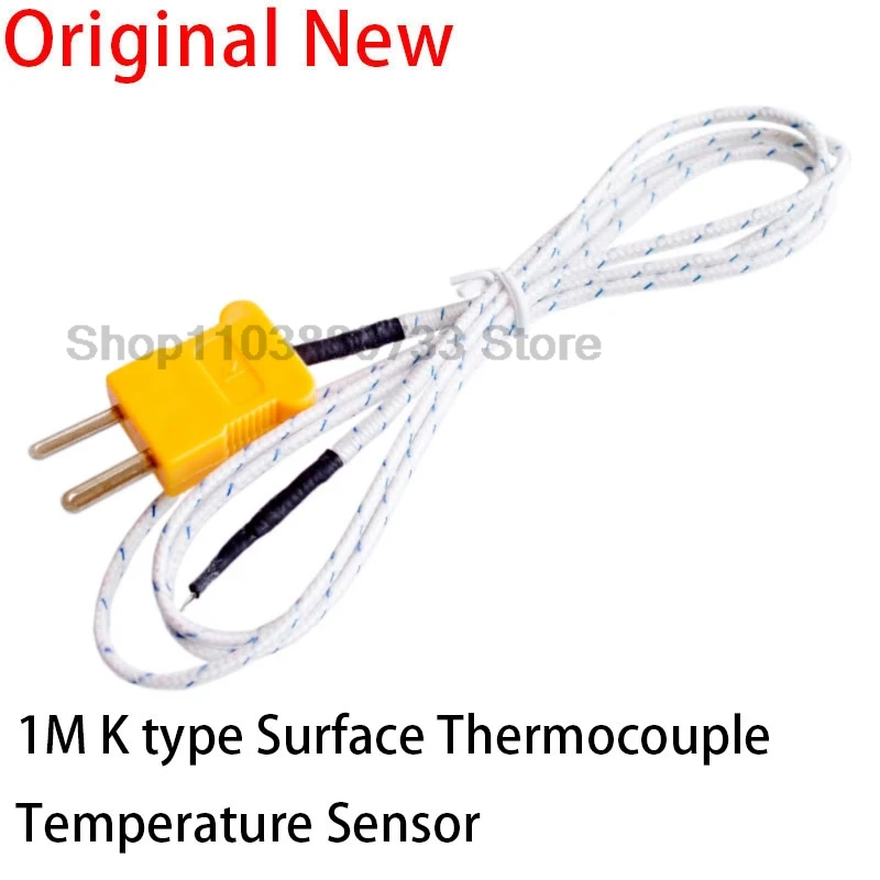 K type surface thermocouple temperature sensor 1m wire thermocouple probe -50℃～400℃