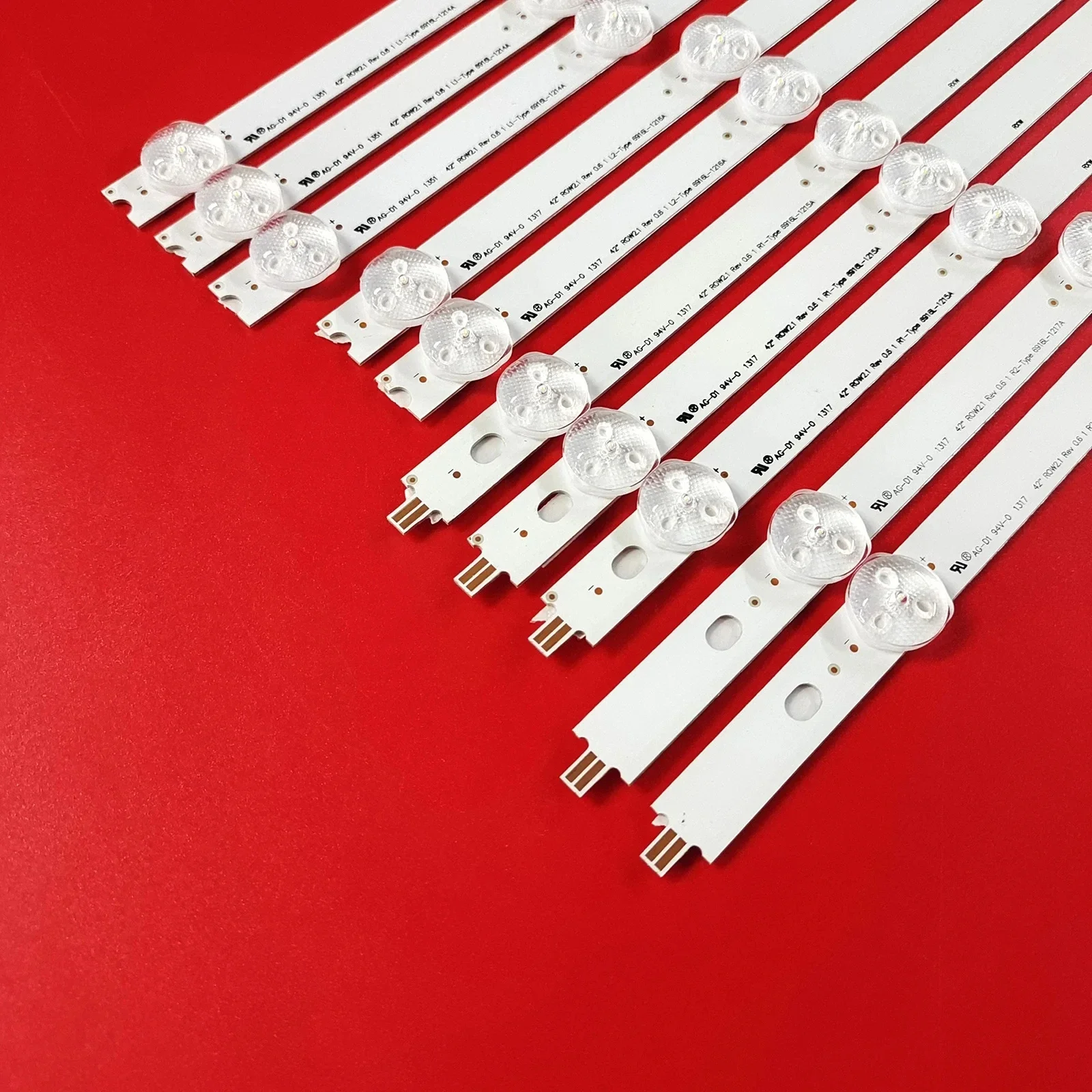 LED شريط إضاءة خلفي ل 42 "42LA615V-ZE 42LN5100-CP 42LN570S 42LA620S 42LN620V 42LN575S 42LA6230 6916L-1412A // 1413A // 1414A