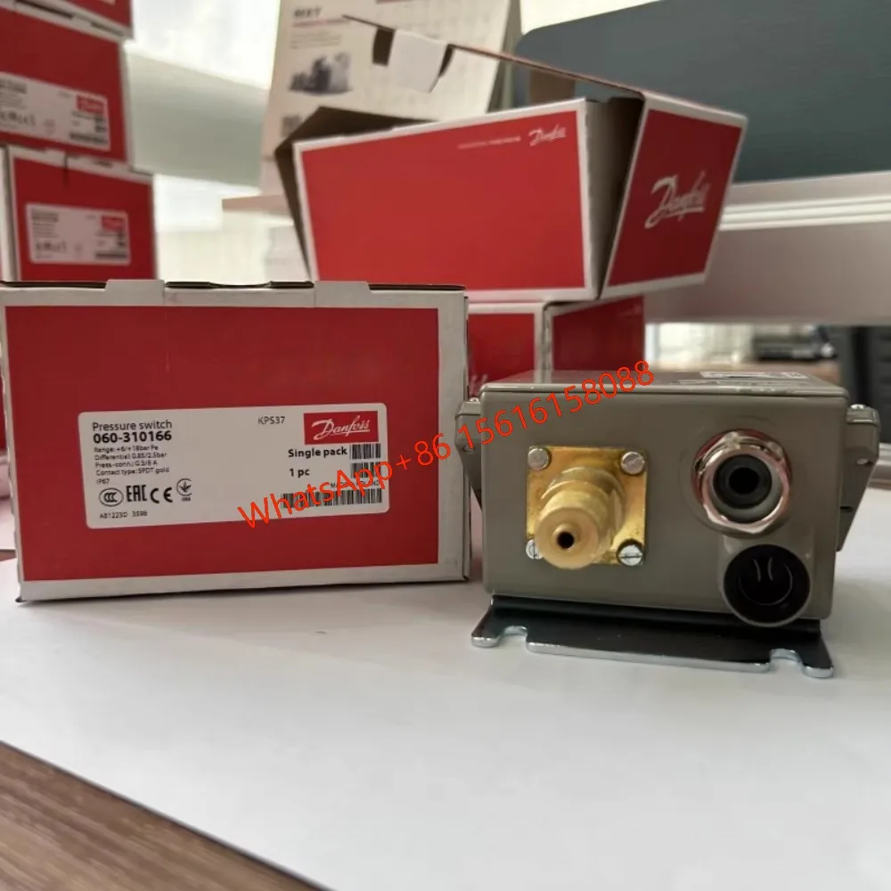 New Danfoss pressure switches: KPS37 060-310166 060-310666 KPS39 060-310266 060-310766 KPS43 060-312066 KPS45 060-312166 KPS47