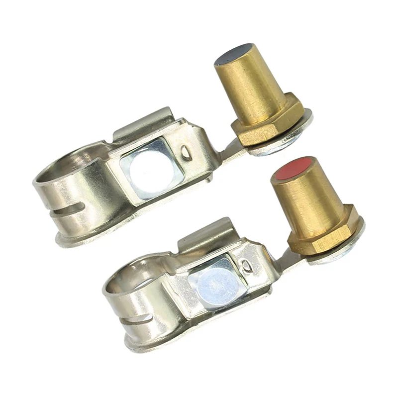 

2PCS Automotive Battery Terminal Adapter, Metal Reducer Extender, Battery Terminal Connector, Enhanced Connectivity