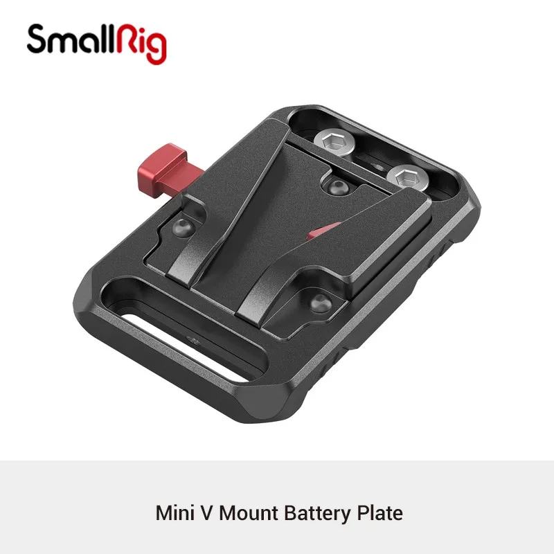 SmallRig Mini V Mount Battery Plate V-Lock Battery Adapter Plate for Camera V Mount Battery Akcesoria fotograficzne 2987 — zdjęcie produktu 2