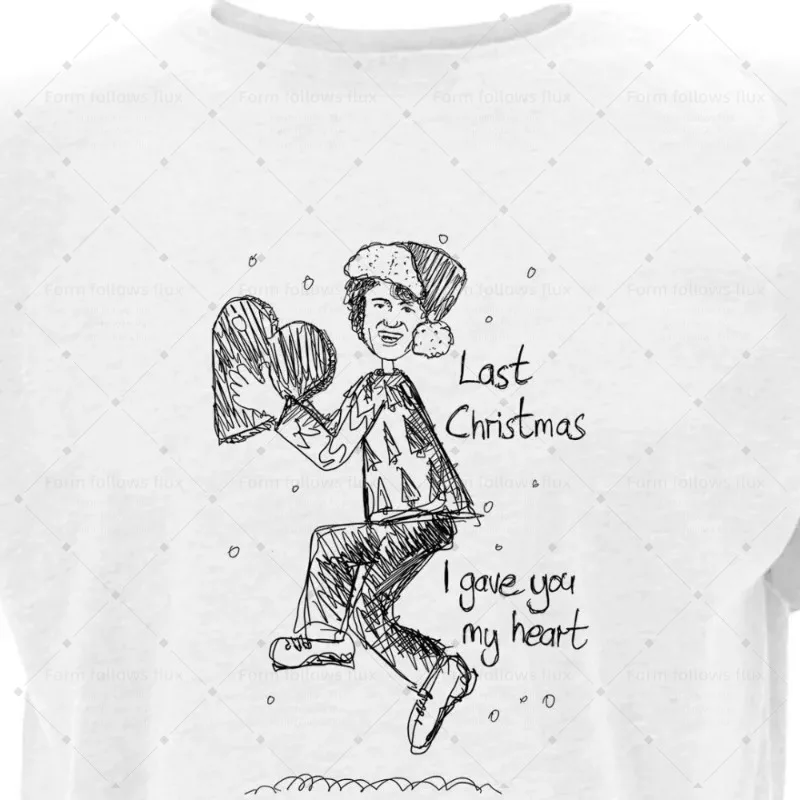 

2026 men T-Shirt Hoodie Wham – Last Christmas Christmas Hand Drawn Comic style Unisex S-6XL Plus Size Friendly