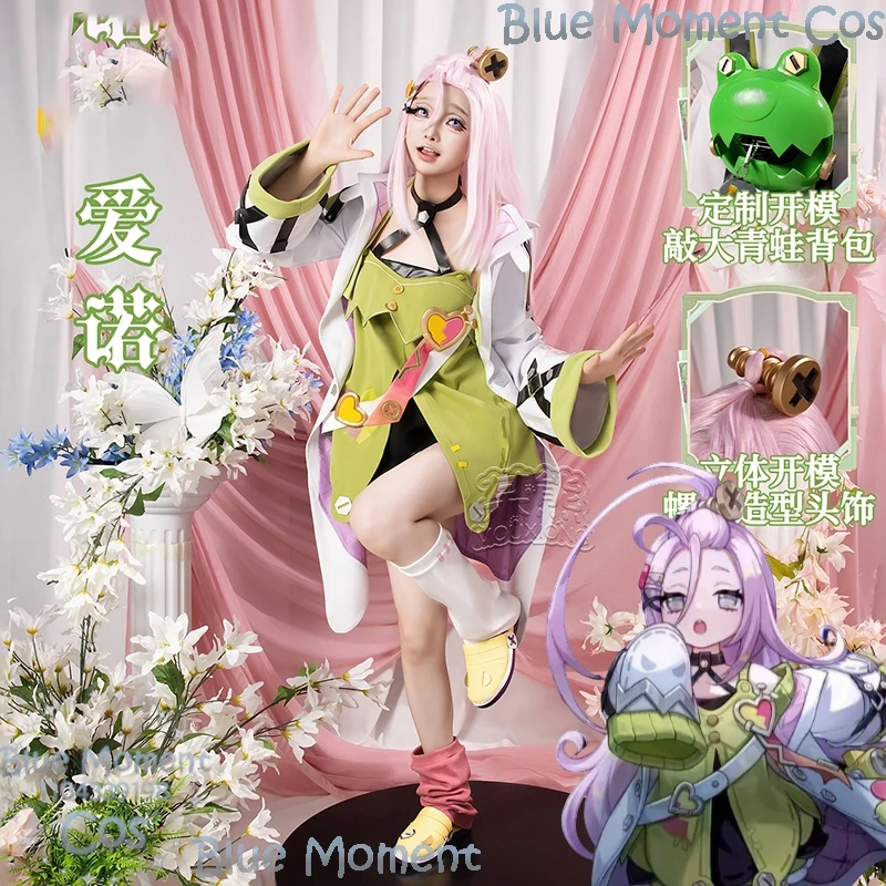 Aino Cosplay Genshin Impact Game Clothing Women Halloween Suit wig Loli Cute Girl Fullset Outfit Slipper Айно Carnival Comic Con