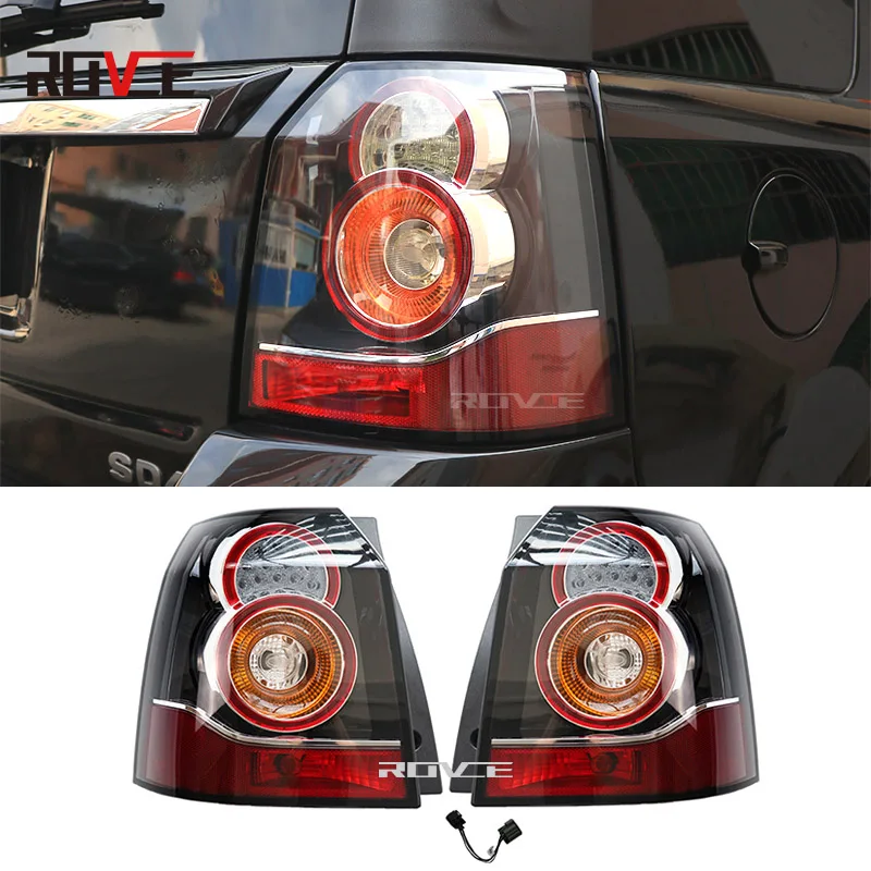 ROVCE Rear Taillights Brake Light Signal with Bulb For Land Rover 2006-2016 Freelander 2 Rear LED Light L359  Car Lights R039798