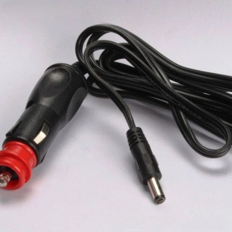 Car Cigarette Lighter Power Cable DC 5.5*2.1mm Plug, Compatible Car Charger Cord for KC901 KC908 Vector Network Analyzer